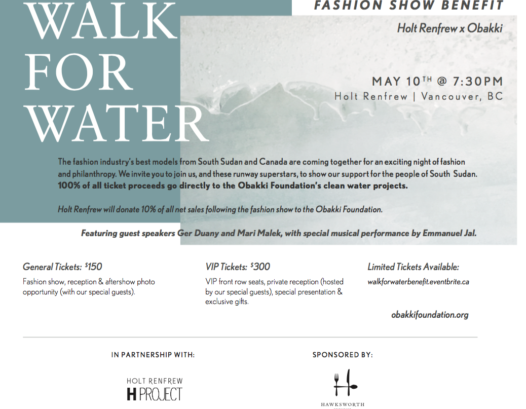 Walk for Water event